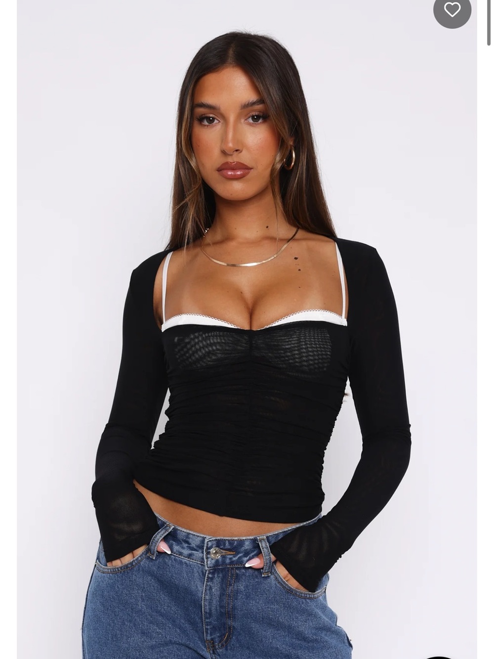 White Fox Boutique Our Days Bustier Top